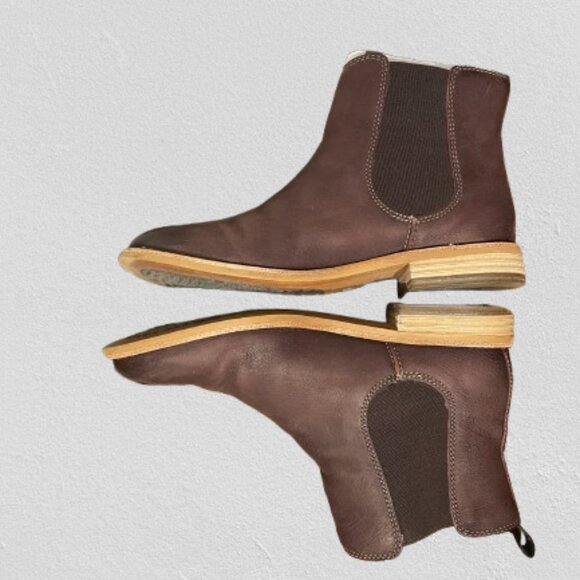 Clarks Women’s Maypearl Nala Ankle Boot – Burgundy | Size 6.5 M (Almost New) - Picture 6 of 7